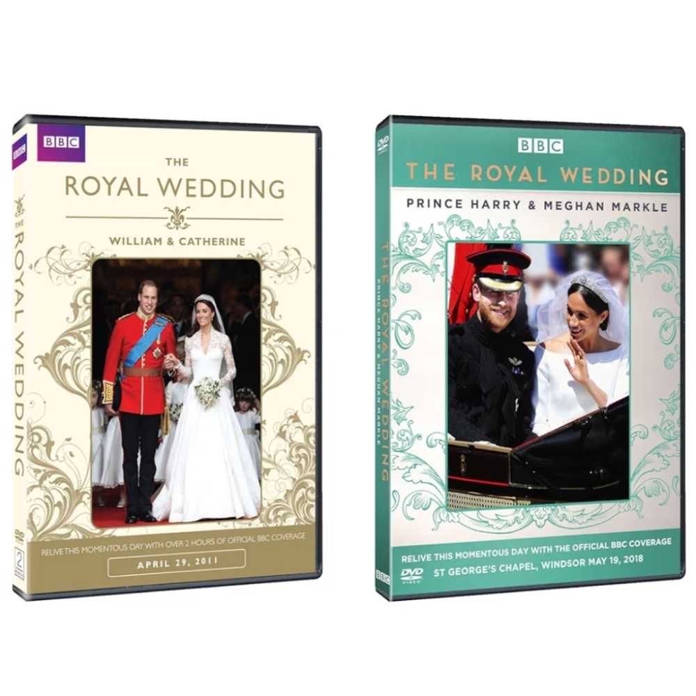 ✨FREE w/ purchase✨ NEW Royal Wedding DVD 2 Pack: William & Kate / Meghan & Harry